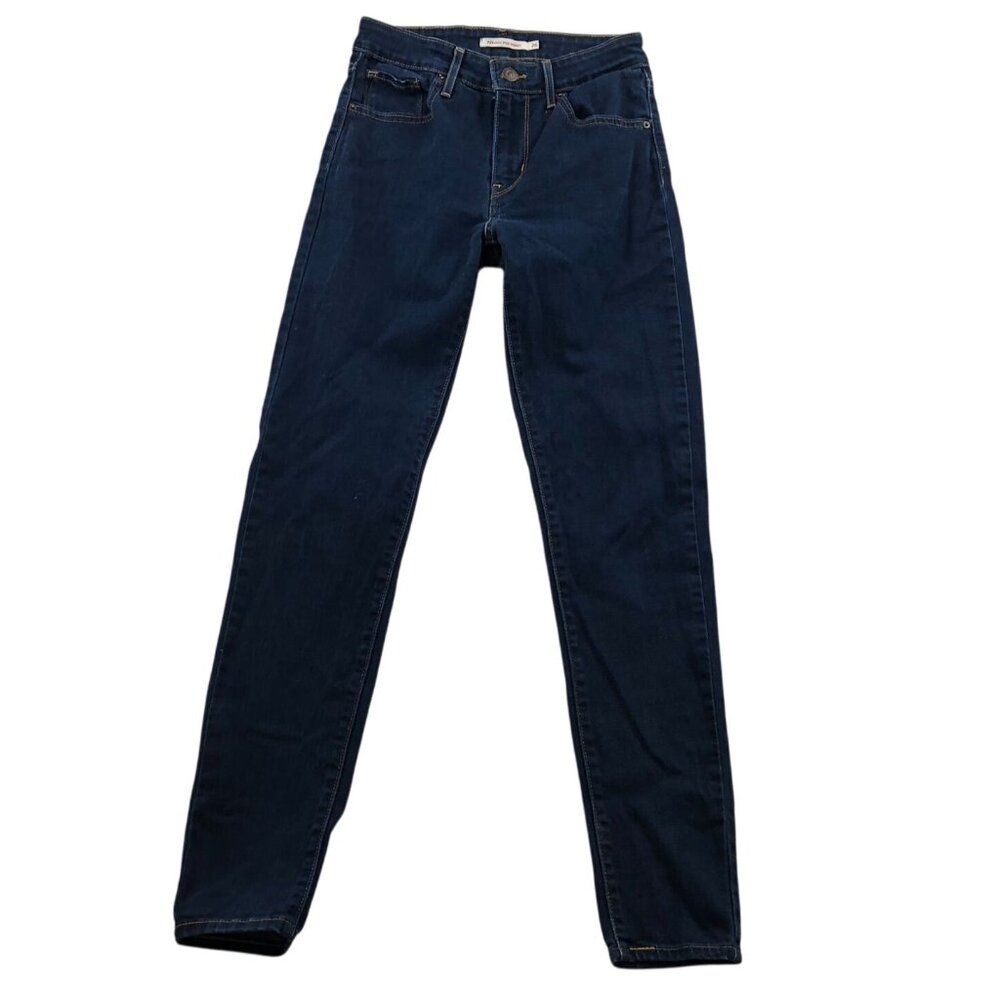 Levi's Womens Jeans Size 26 721 High Rise Skinny Ankle Casual Classic Blue Denim